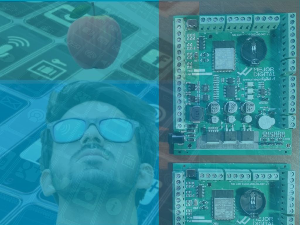 Placa electrónica desarrollada bajo la marca Mejor Digital